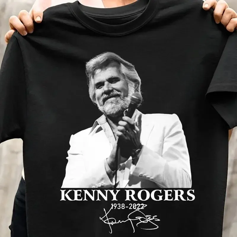 Kenny Rogers Gift For Fans Classic Short Sleeve Unisex T-Shirt S-5XL
