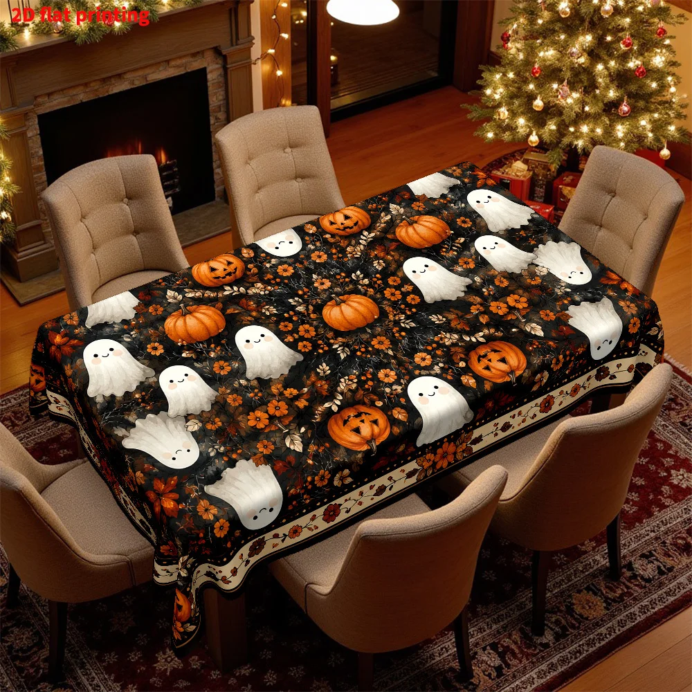One piece, 2D flat printing, home decoration printed tablecloth, tablecloth for adding tableware to the dining tablezyc
