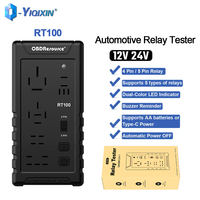 OBDResource RT100 Automotive Relay Tester 12V/24V Car Battery Checker Automatic Identification Voltage Tester Diagnostic Tool