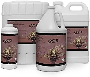 Roots Organics Buddha Bloom, Organic Liquid Fertilizer, 0.5-2-1 NPK, 5 Gallon, ROBB5G