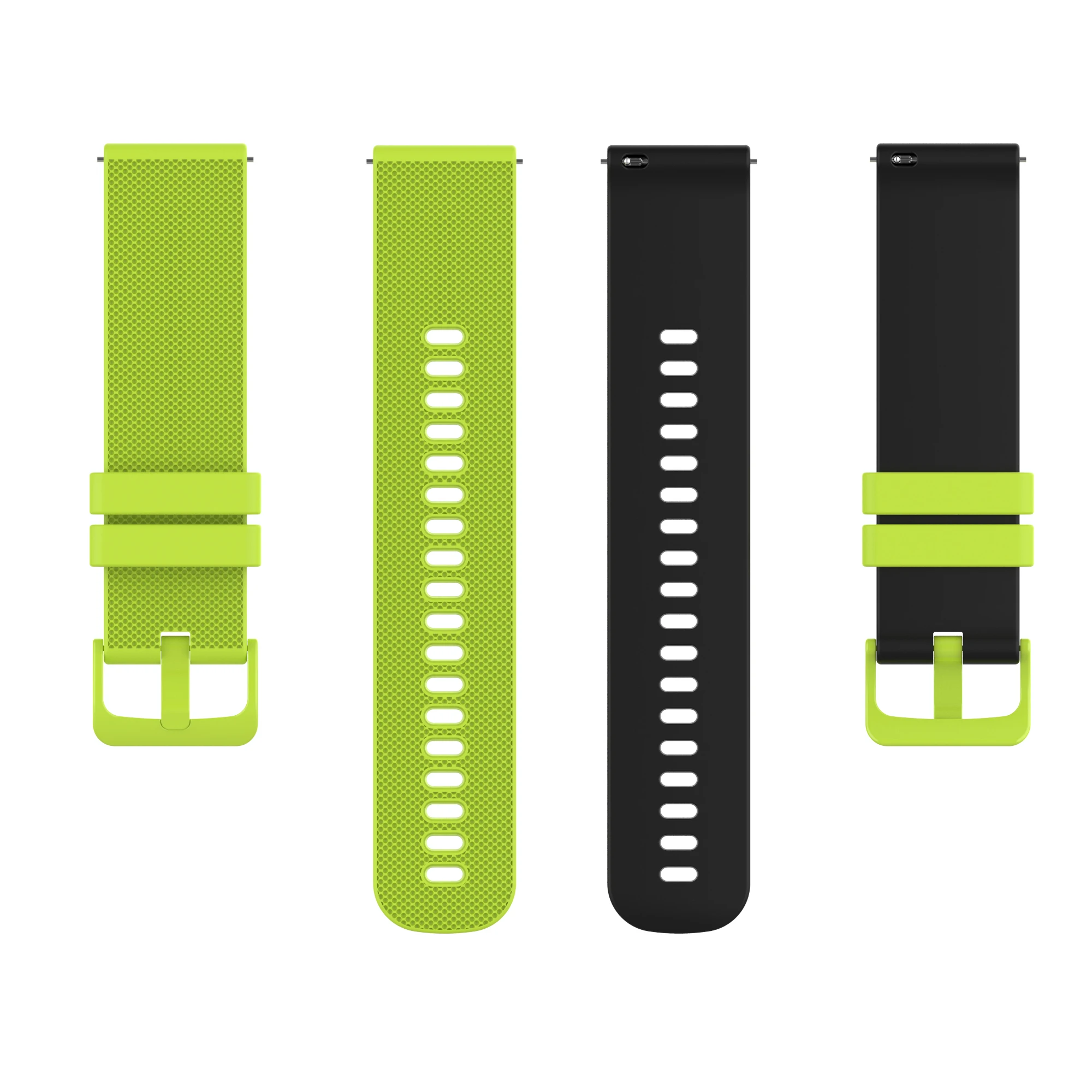 20/22mm Watch Strap For For Garmin Vivoactive 4/5 | Venu 3/2/2 plus Wristband Silicone Double Colors Watchband With Color Buckle