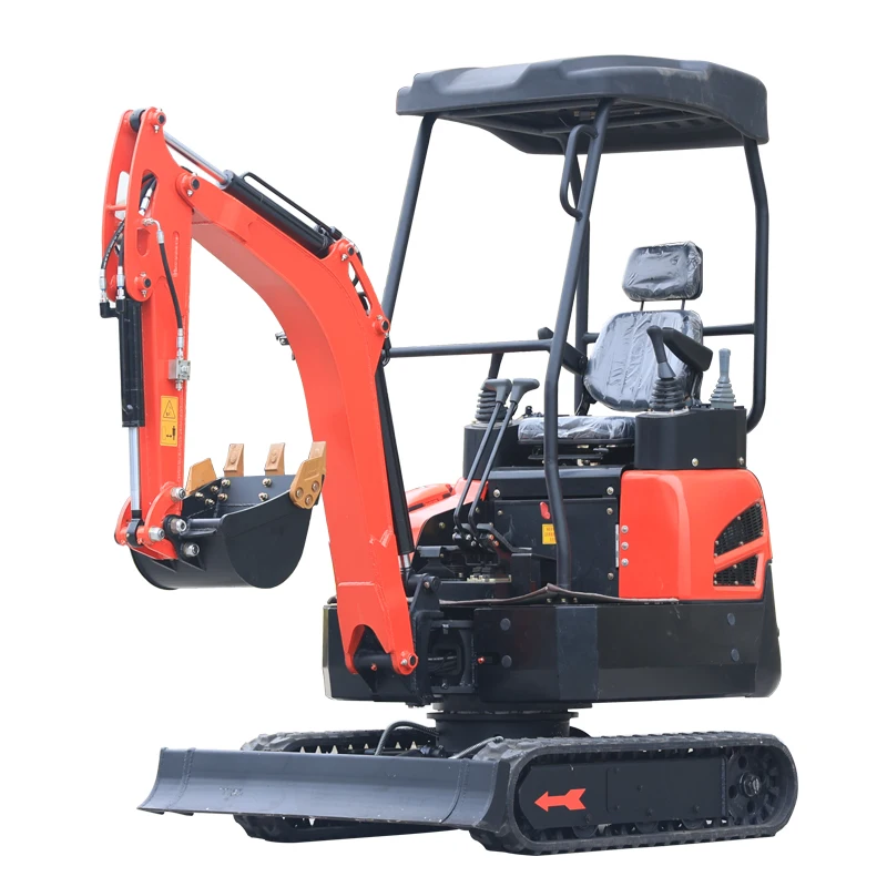 Factory Price Mini Trenching Machine  China Engine Mini Excavator Recruit Agent 1.8 Ton Micro Digger