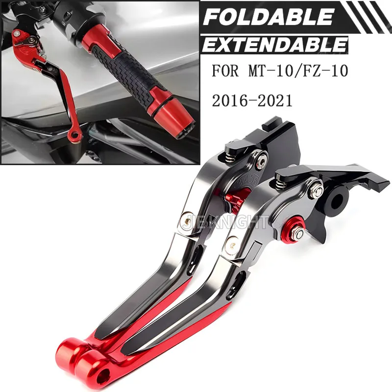 

For YAMAHA MT10/FZ10 2016-2021 Clutch Lever Brake Lever Set Foldable Adjustable Handle Levers Motorcycle Accessories Parts
