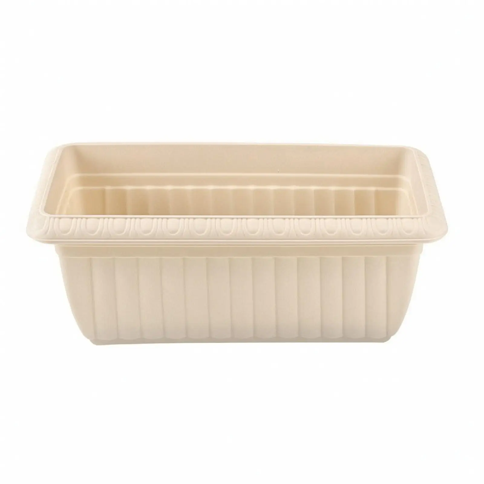 Sleek Vertical Planter Pot for Narrow Areas with Drainage Tray for Indoor Plants Balcony