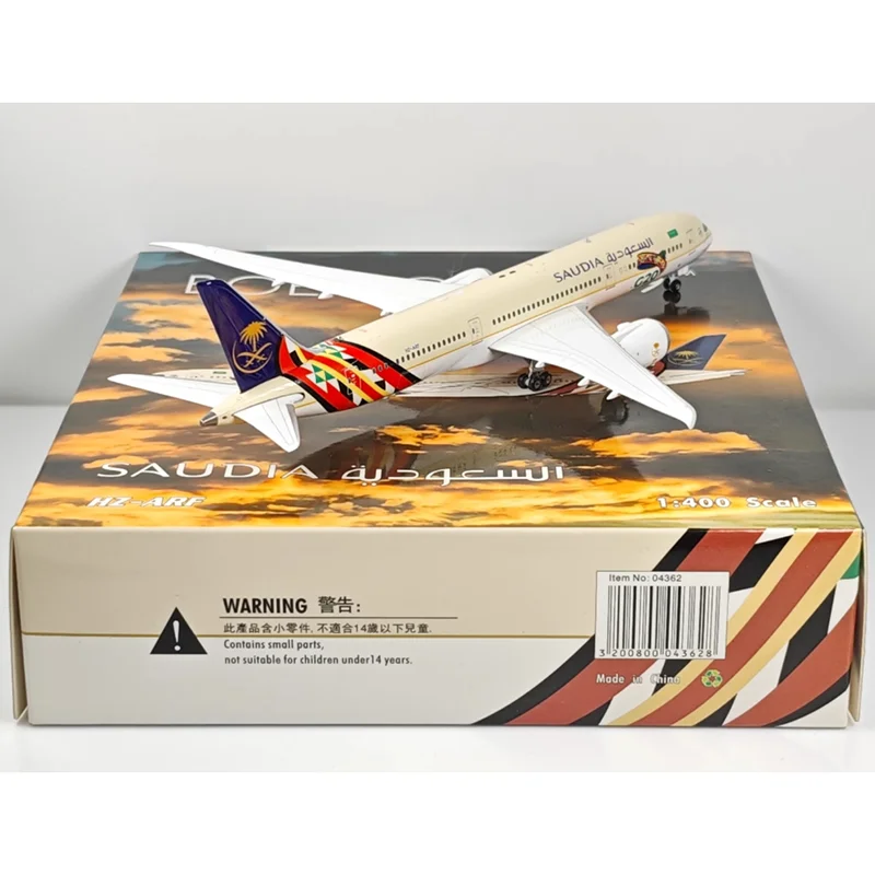 فينيكس دييكاست 1/400 مقياس الخطوط الجوية العربية السعودية B787-9 HZ-ARF G20 رسمت سبيكة نموذج طائرة جمع الحلي العرض #4