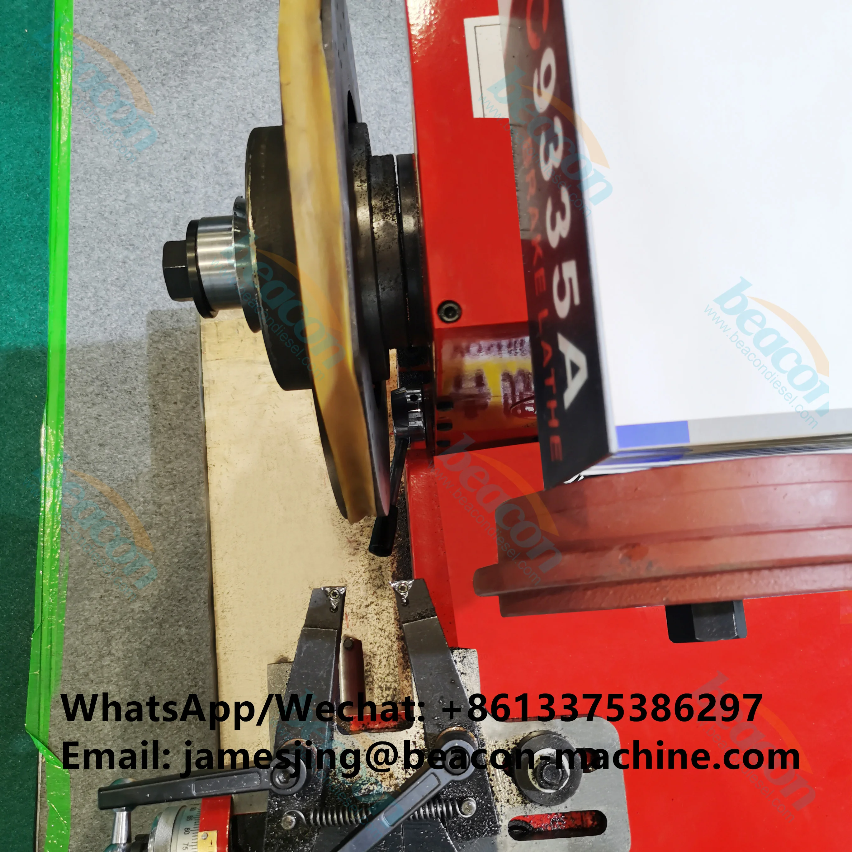 C9335 car brake lathe machine Brake Drum Disc Lathe Cutting Machine