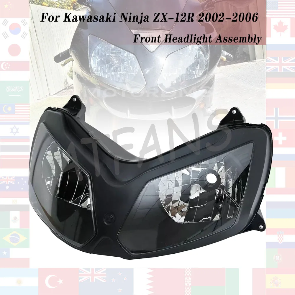 ZX12R Front Headlight 2003 -AliExpress