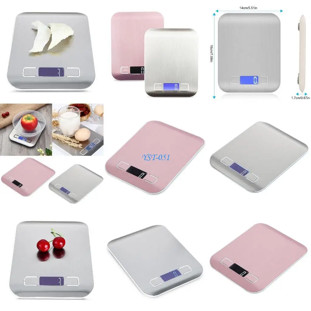 

E15A Kitchen Scale Digital Scale Electronic Scale Stainless Steel Baking