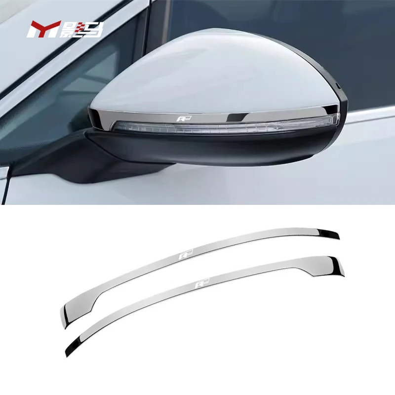 Car Anti-Collision Strip Rearview Mirror Door Anti-Friction Protection Decorative Sticker Car Accessories for vw golf7 mk7 mk7.5