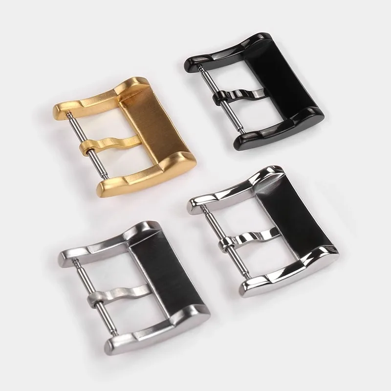 ハミルトン時計バックル固体針バックルステンレス鋼ストラップ針バックルベルトバックル 18 20 22 ミリメートル