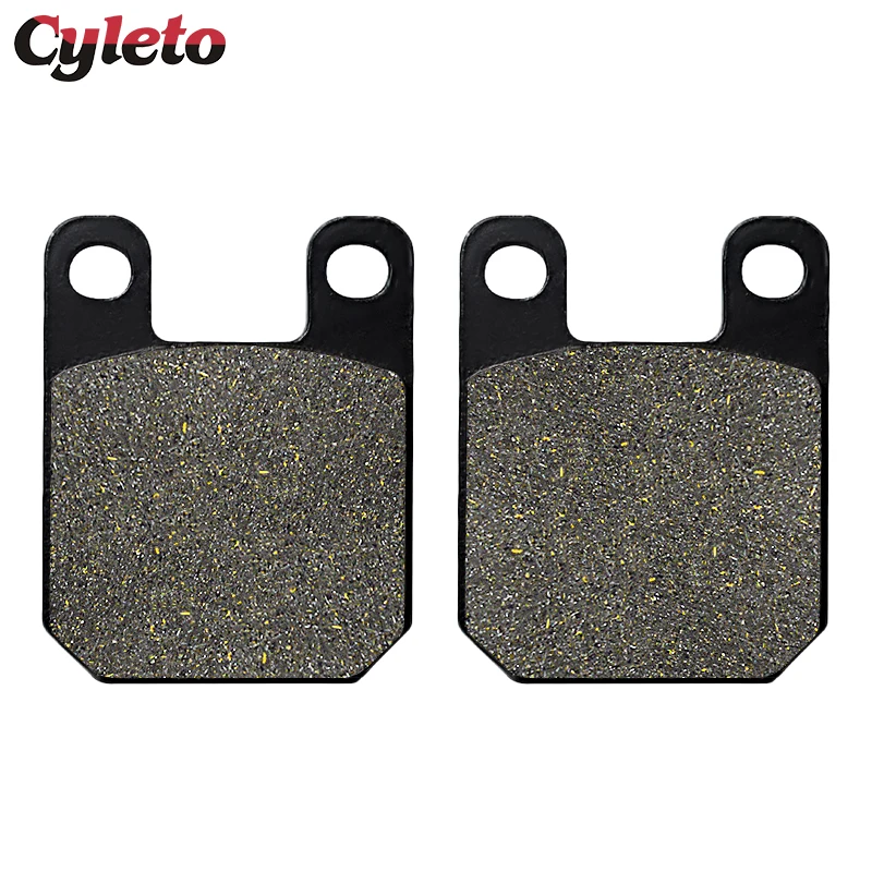 Cyleto Motorcycle Front or Rear Brake Pads for Aprilia RS50 RX50 SX50 SX125 SM50 SM125 SM250 TX125 TX240 TX311 Climber 280