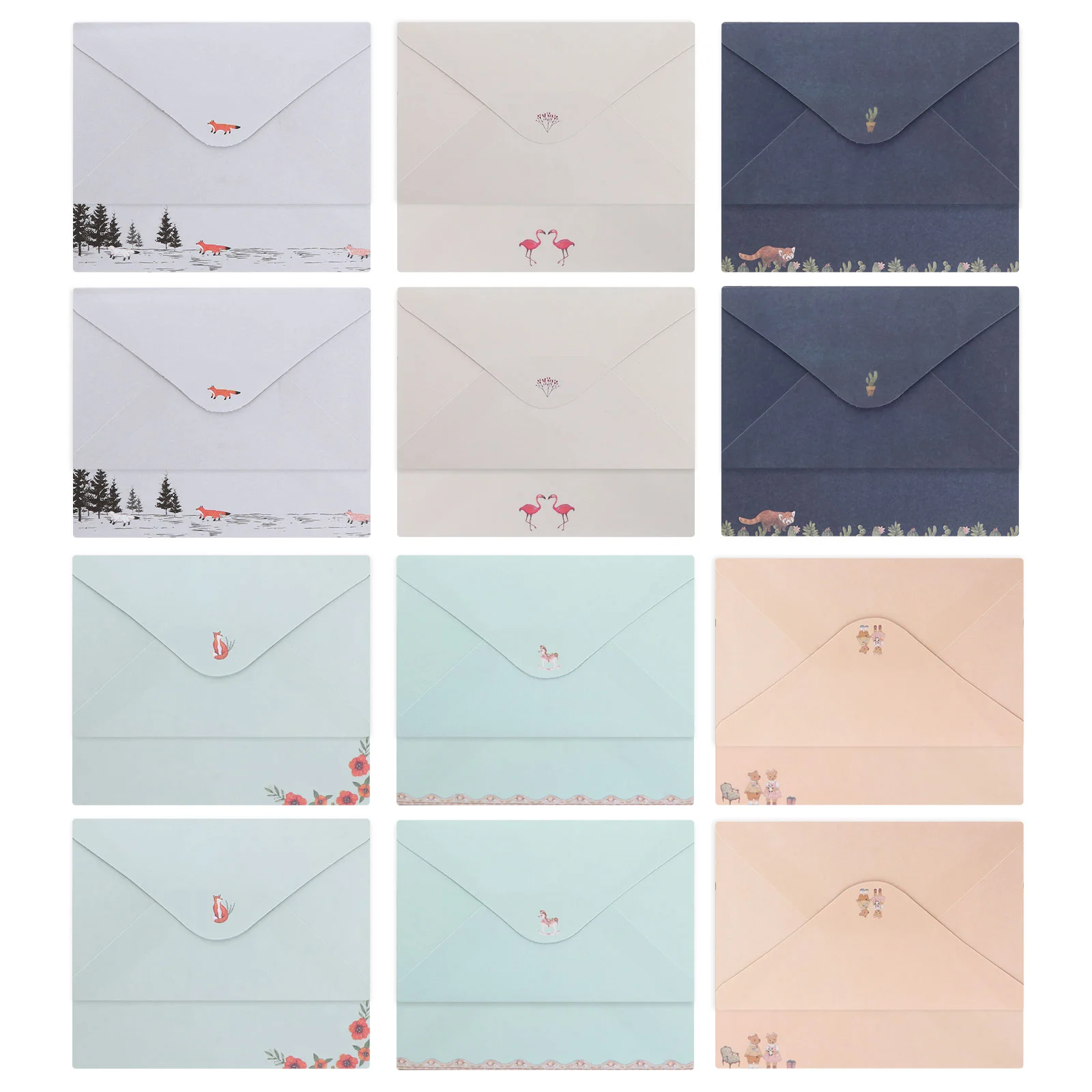 

Beautiful Writing Stationery Paper Set A5 Letter Paper Envelopes Set