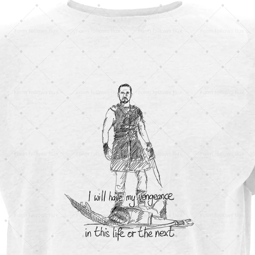 

2026 men T-Shirt Hoodie Gladiator Films and TV Hand Drawn Comic style Unisex S-6XL Plus Size Friendly