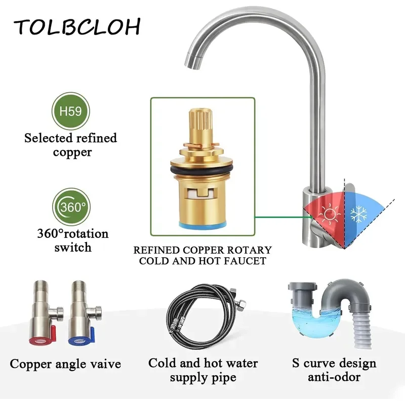 Free Standing Utility Sink Outdoor Stainless Steel Laundry Tub Portable Single Bowl Washing Hand Basin Station with Workbench