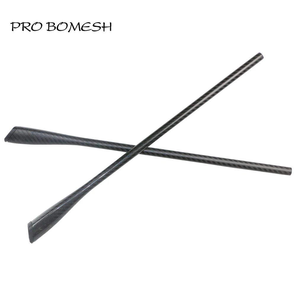 Pro Bomesh Taper Carbon Tube 45cm Grip 3K Woven Triangle Butt Rod Building Component Handle Rod Repair DIY Blank Accessory