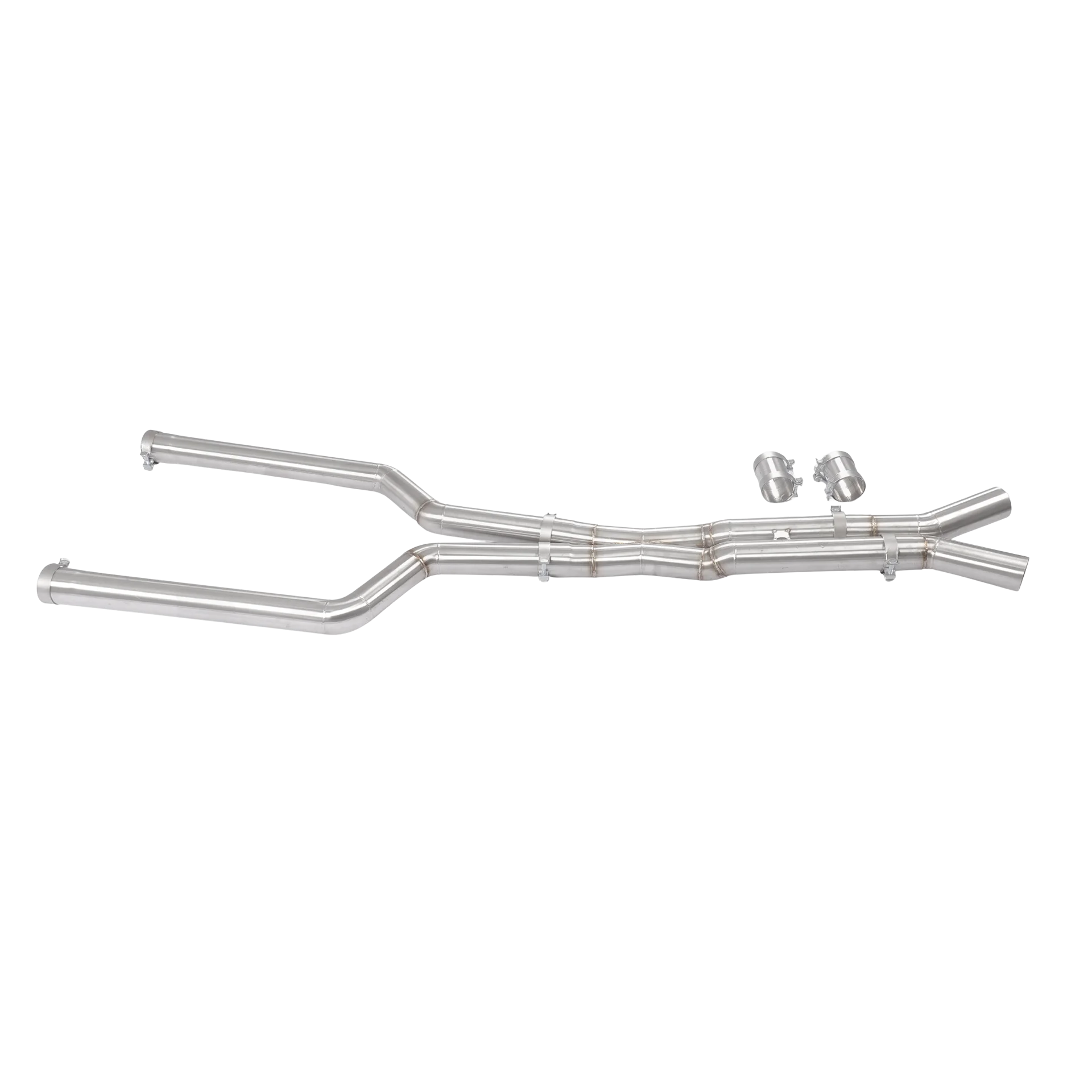 

YT Stainless Steel High-performance Exhaust Mid-pipe with Brushed Finish for BMW M4/M5/F9X
