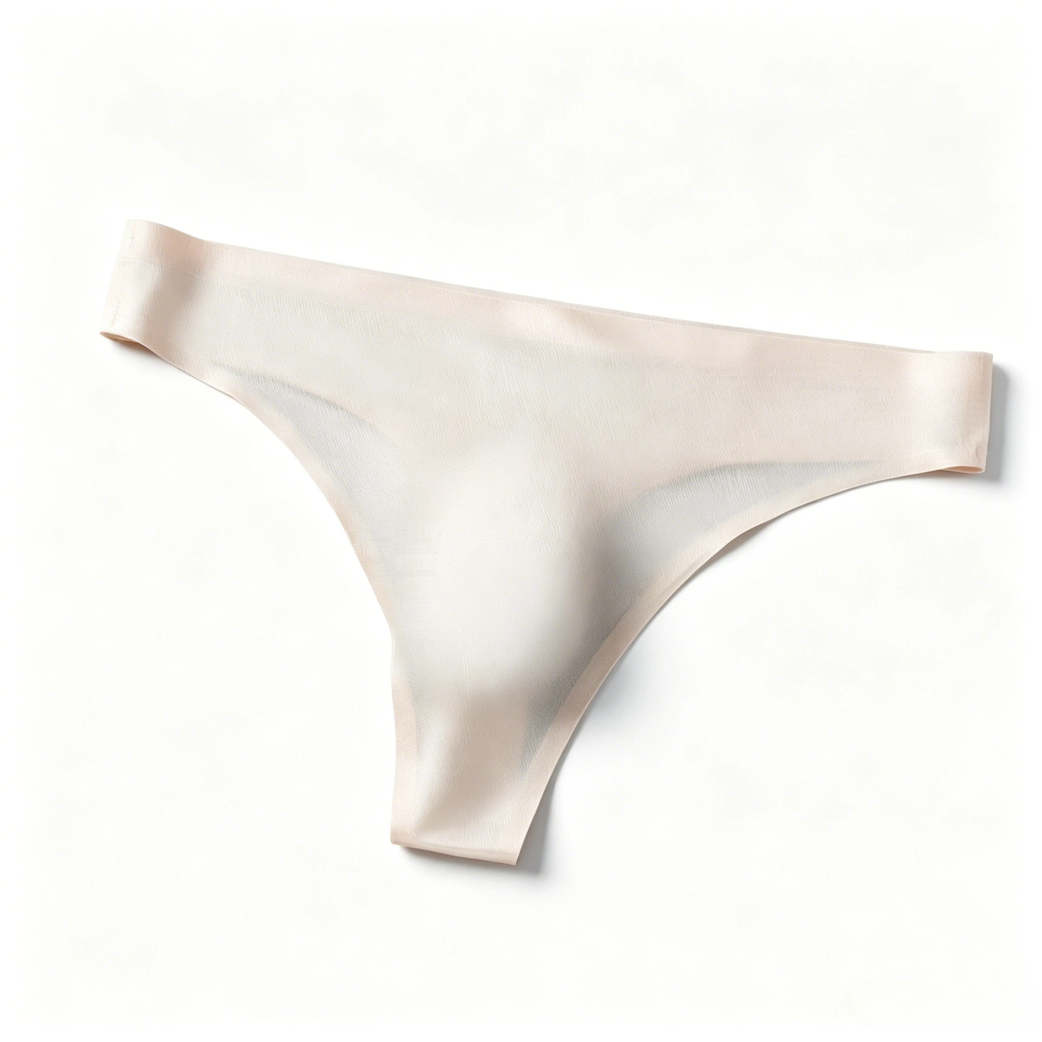 

Ice Silk Thong for Men 3D U-convex Low Rise Seamless One-piece T-back Underwear Youth Ultra-thin Silky Comfort Sports Underpants