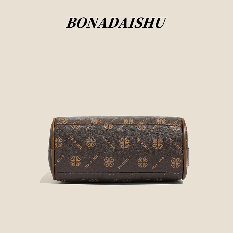 حقيبة كروس نسائية جديدة للخريف والصيف، حقيبة كتف ريترو عصرية للنساء في منتصف العمر، حقيبة نسائية بنمط قديم #4