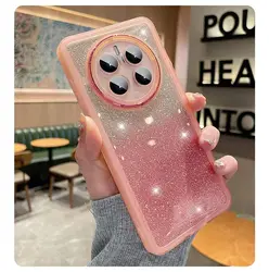 For OPPO Realme 12 Pro Plus  Case Soft TPU FashionGlitter Lens protective Back Cover Phone Case For Realme 12 Plus 12Pro Shell