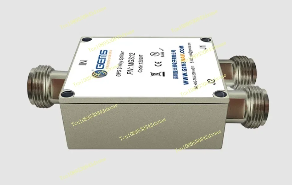 MGS12, GPS one point two power splitter, GNSS intelligent two power splitter, N SMA TNC type GPS Beidou power splitter