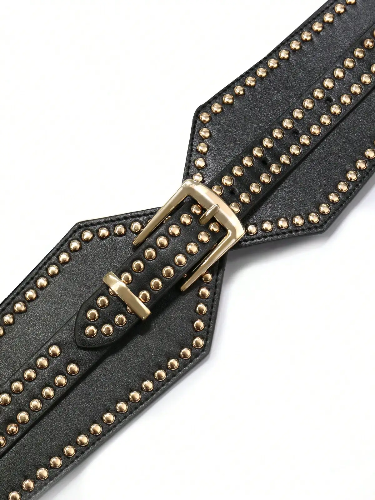 2 Pack Women Wide Elastic Belt, Chunky Stretchy Punk Belts For Women Dress Retro Cinch Girdle Waistband