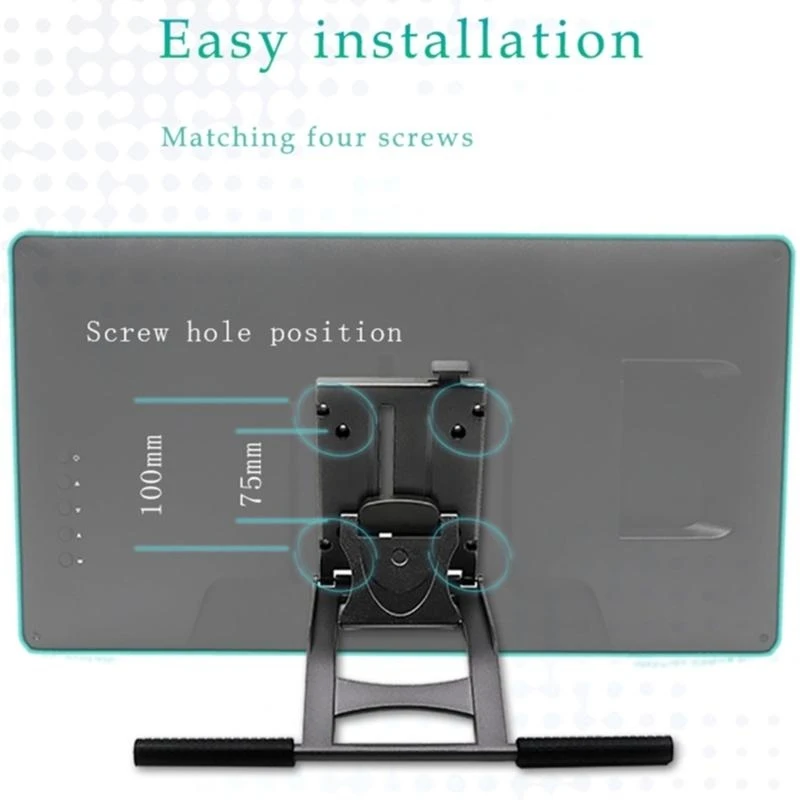 

2025 Новые планшеты с сборкой Toolless стоят для Kamvas 19 22 24 Artist Screen Support