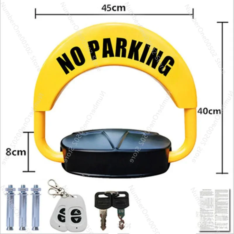 Remote Control + Automatic Parking Lock Auto Induction Alarm Private Car Parking Latch Carport Driveway Space Barrier Guard