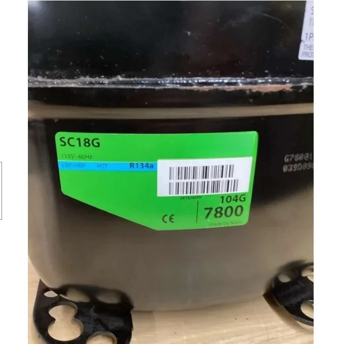 Refrigeration Helmetic Scroll Compressor SCE15CNLX Refrigerants R290 For Refrigerator Freezer Power Supply 208-230V/60Hz