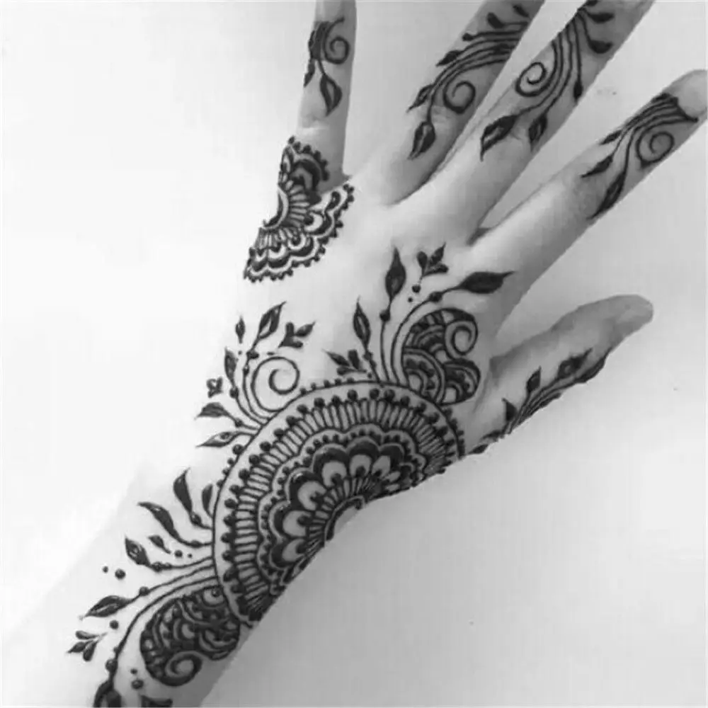 1 Sheet Painting Face Paints Airbrush Body Art Template Temporary Decal  Stencils India Henna Kit