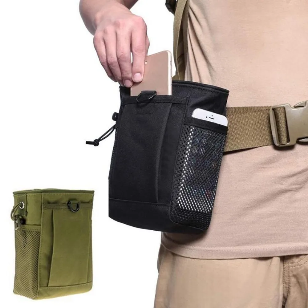 

Outdoor Storage Bag Multifunctional Drawstring Waist Bag Portable Tool Bag Wear Belt Small Storage Accessories Hanging Bag