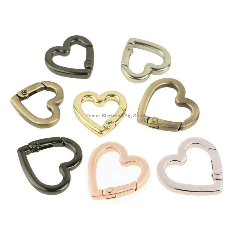 Triggers Spring O Rings Round Carabiner Clip for Keyrings Buckle, Bags,Purses