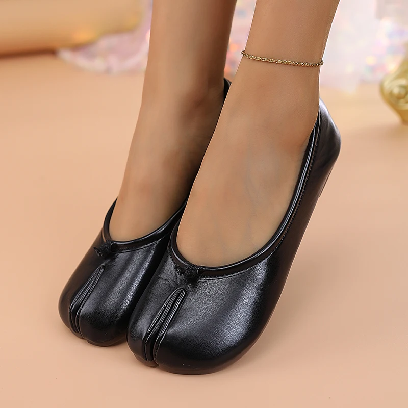 Women's Tabi Flats - Casual Fashion Slip On Split Toe Ballet Shoes, Summer Elegant 2026 New Loafers Pumps