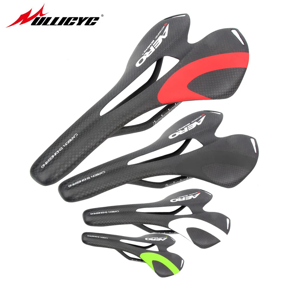 

New Colorful Ullicyc Top-level Mountain Bike Full Carbon Saddle Road Bicycle Saddle MTB Front Sella Sillin Seat Matround ZD136