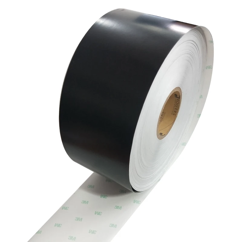 7847 Laser Markable Label Material Tamper-Proof Flexible Label Paper for Code Automobile Nameplate Matte Black/White Acrylat
