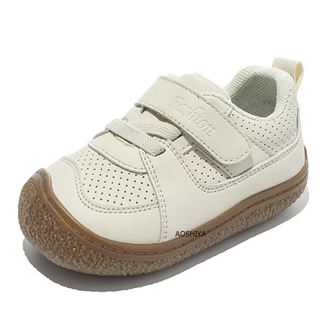 Zapatillas de deporte para niños, zapatos informales para correr y caminar para niños, zapatos de tenis versátiles a la moda para niñas, suela blanda con gancho, primavera y otoño