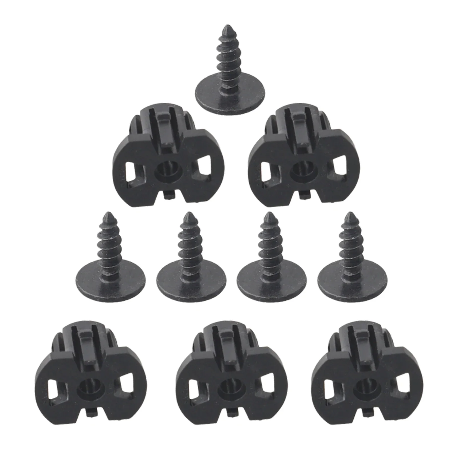 Automotive Maintenance Expansion Nut Screw Black Easy Installation Process Fit For Arteon Non-deformation Design For Arteon