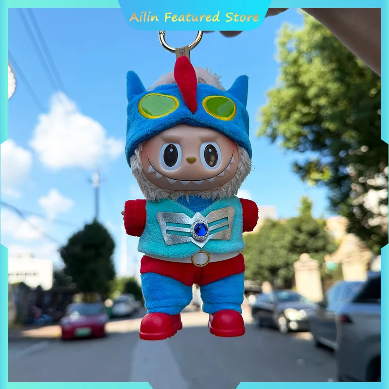 

For Labubu Clothes Fashion Trend Superhero Set Cool And Stylish Set Dressing Accessories Creative Clothes Trendy Doll Dressing