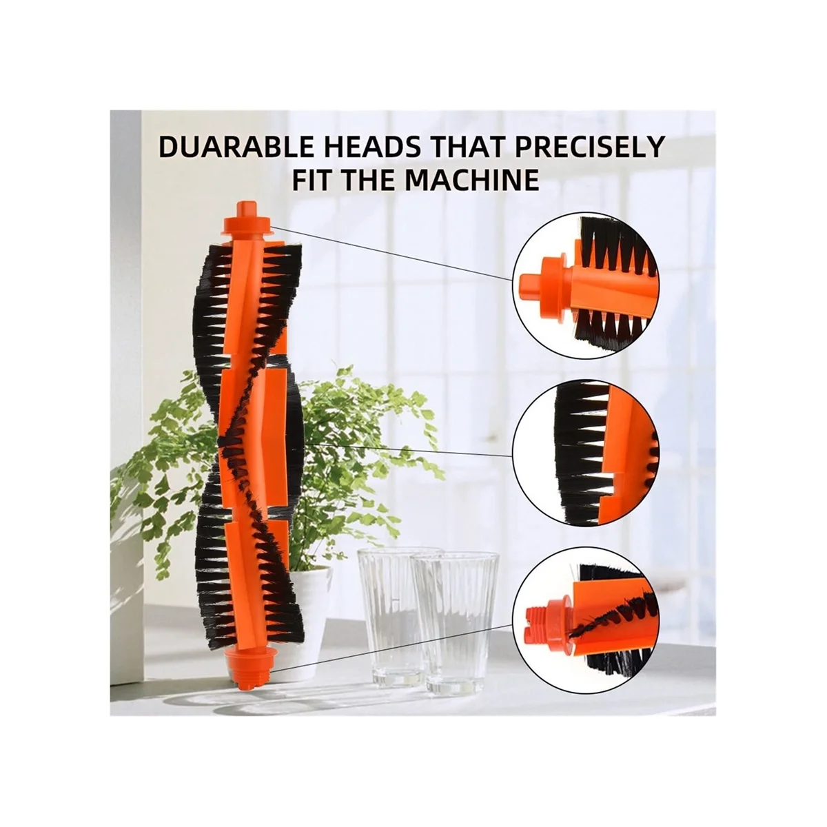 مجموعات الملحقات البديلة لممسحة المكنسة الكهربائية الروبوتية 3C B106CN