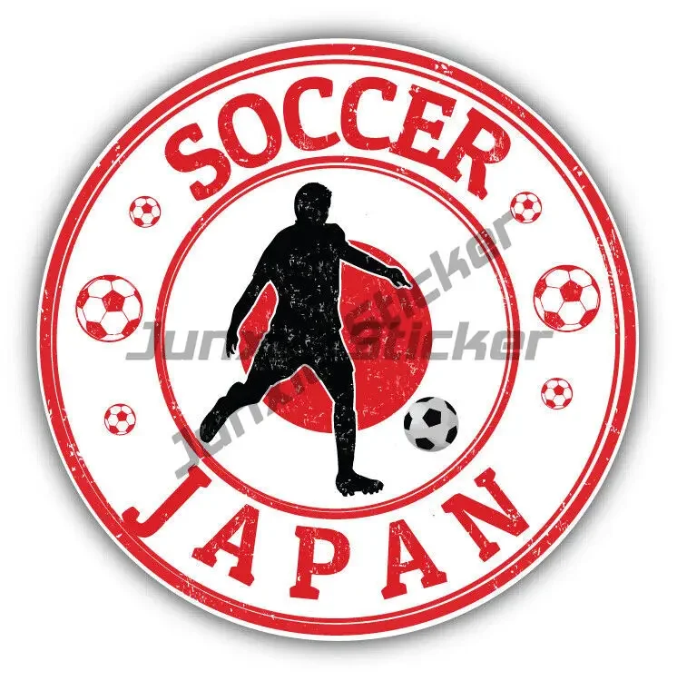 Map of Japan Vinyl Decal Japanese Japan Soccer Stamp Car Decal Style Car Sticker Accessories for Cars Window Bumper Truck