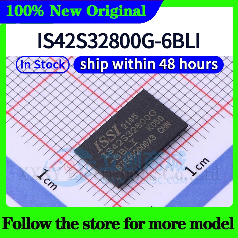 IS42S32800J-6TLI IS42S32800G-6BLI IS42S32800J-7BL IS42S32800J-7BLI IS42S32800J-7TLI في المخزون 48 ساعة السفينة