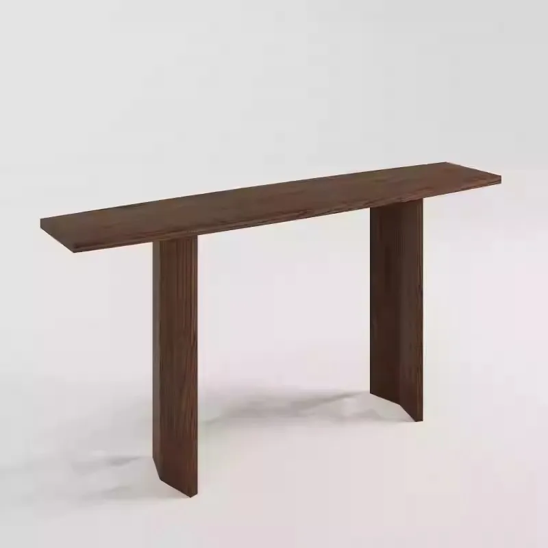 

Nordic Modern Console Tables Minimalist Narrow Wabi Sabi Aesthetic Console Tables Premium Design Console Meuble Furniture