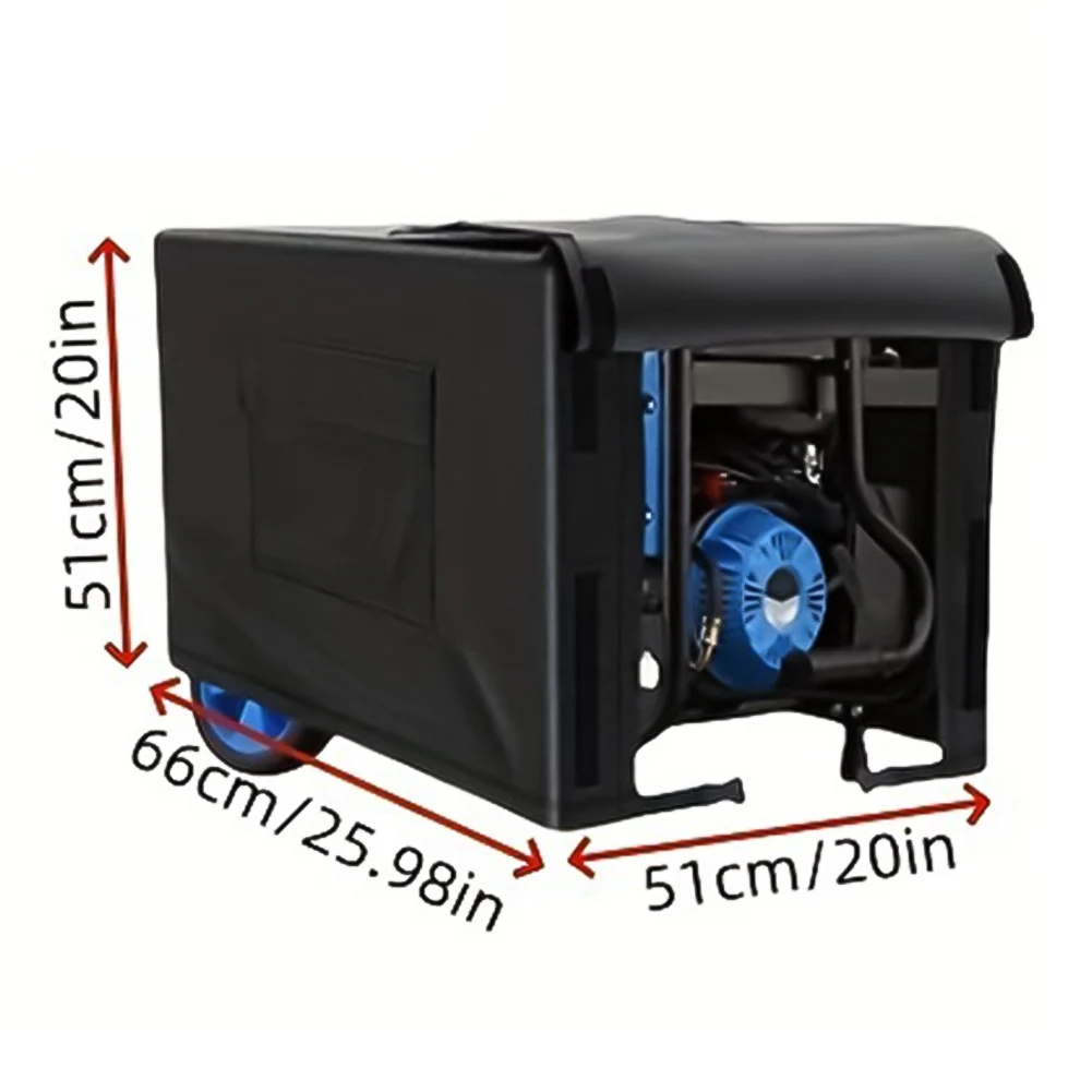 For Outdoor Generator Cover Weather Resistant and Adjustable Fit Secure Protection for Generators in Harsh Conditions