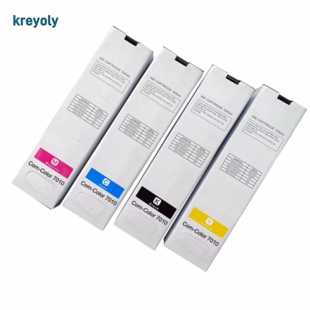 Compatible Ink Cartridge For Riso Comcolor 7010  nkjet Printer S-6300 S-6301 S-6302 S-6303