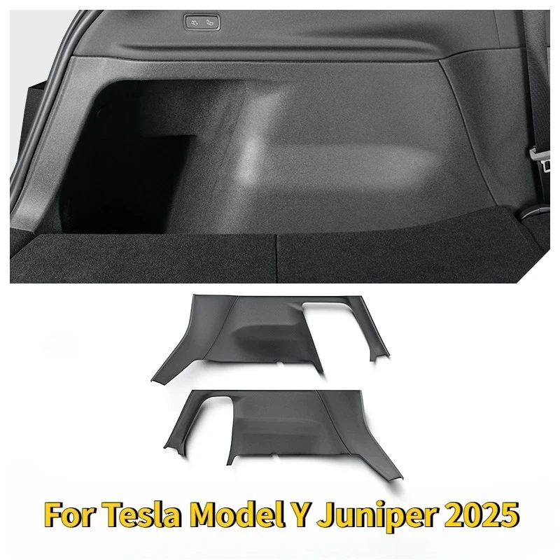 

for Tesla Model Y Juniper/Launch 2025 Rear Trunk Side Anti-Kick Pad Full Coverage Protection Kit Car Anti-dirty Pad Accessories
