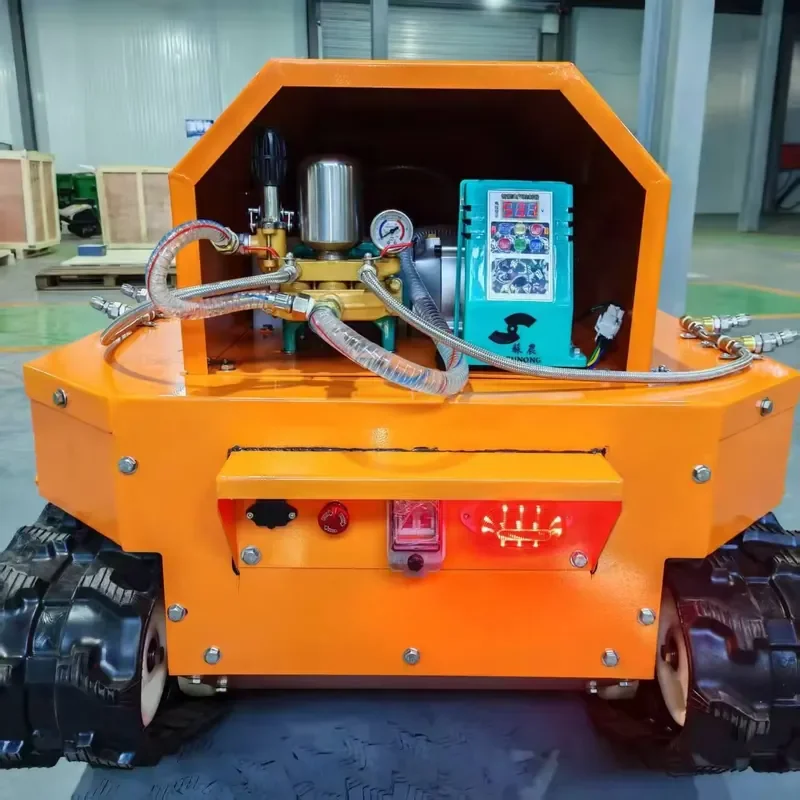 Intelligent Remote-controlled Crawler Sprayer Multi-function Fruit Tree Spraying Car