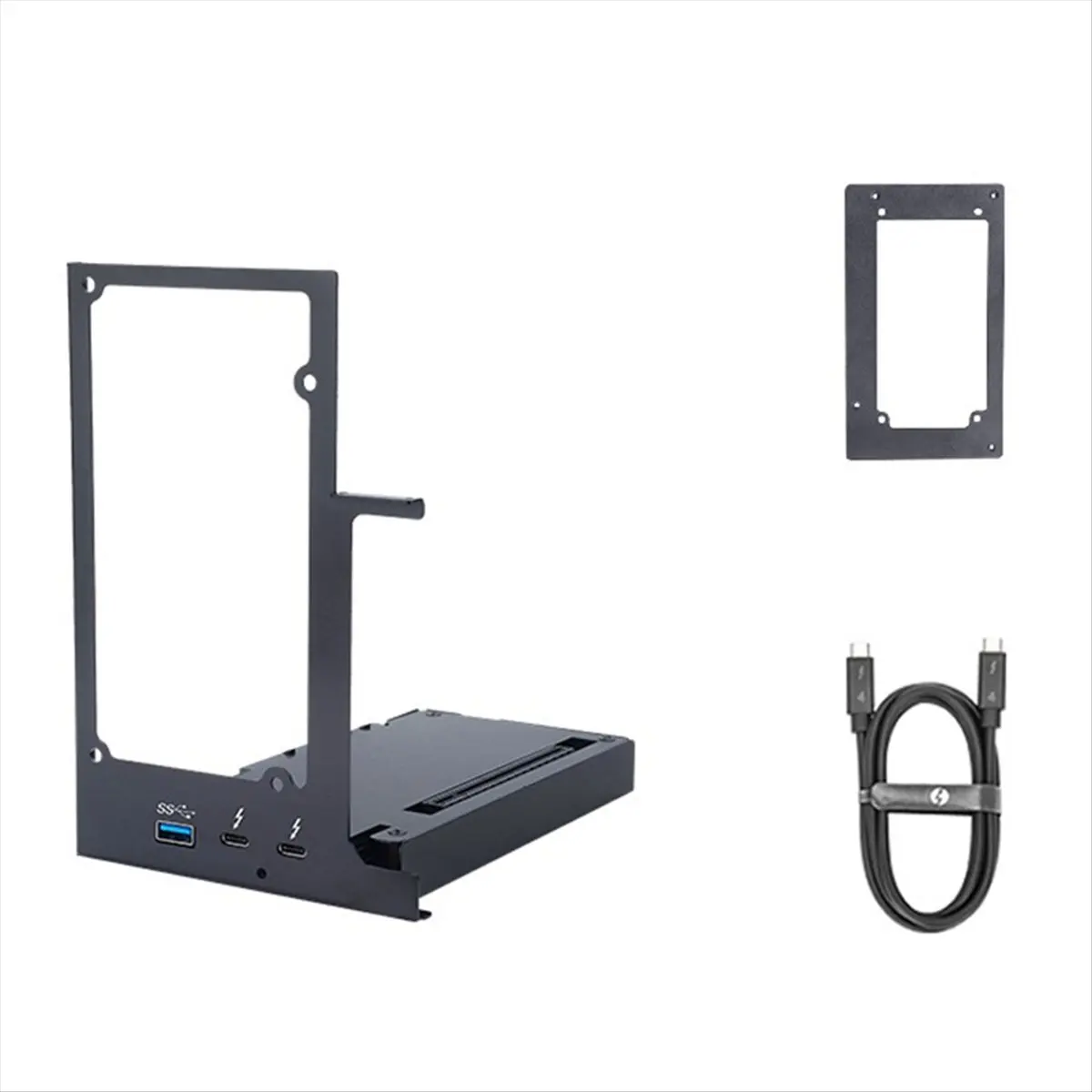 B21B Laptop External Graphics Card GPU Dock for 3/4 to PCIE Graphic Card for Laptop to External Video Card PD 60W