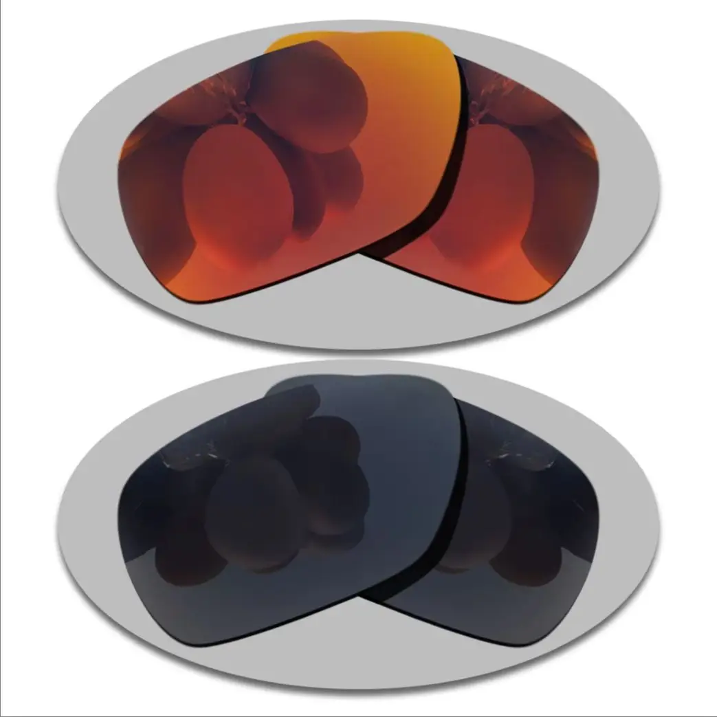 

Сменные линзы Fire Red&Grey Black для поляризованных солнцезащитных очков Oakley Inmate