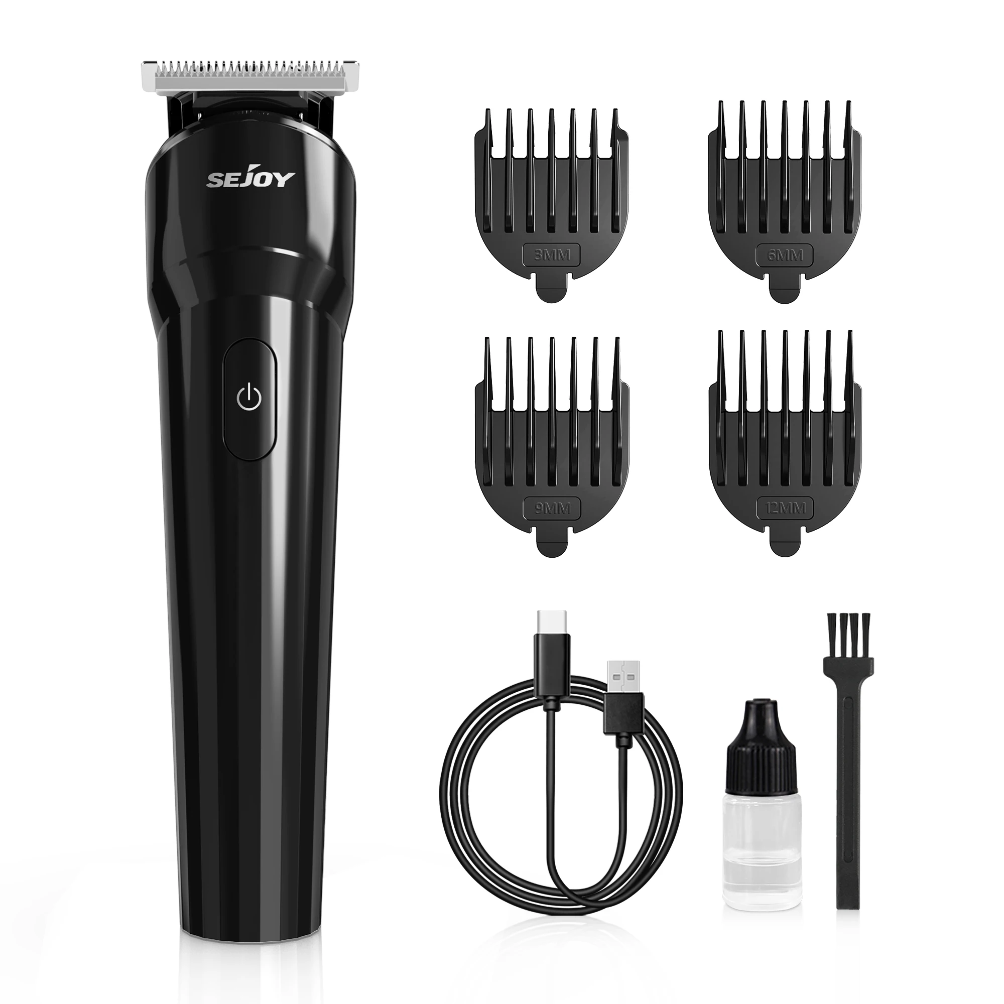 

Sejoy Original Hair Clipper Professional Barber Hair Trimmer Rechargeable Hair Cutting Machine Adjustable Men's Haircut Clipper