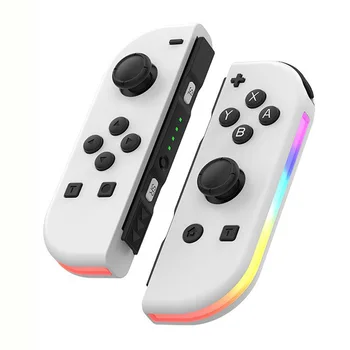 New Split Gamepad Wireless Bluetooth Gamer Controller Glare Vibration RGB Dazzle Light Gamepad Switch Control Boy Joypads