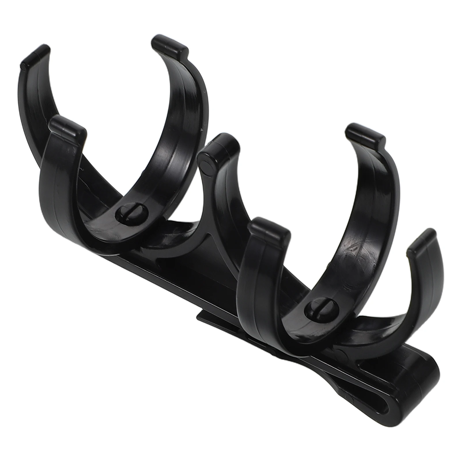

Dual Golf Ball Holder Clip with Rotatable Design Foldable Plastic Organizer for Golfers Quick Release Function